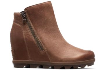 Image of Sorel Joan Of Arctic Wedge II Zip Bootie - Womens, Ash Brown, 6 US, 1876991240-6