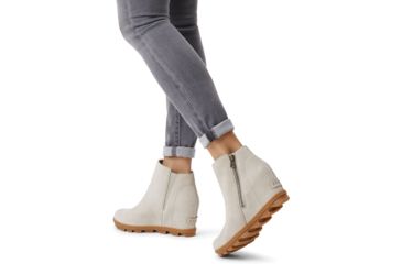 Image of Sorel Joan Of Arctic Wedge II Zip Shoe - Womens, Soft Taupe, 6.5 US, 1914011096-6.5