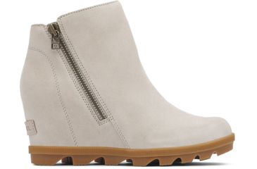 Image of Sorel Joan Of Arctic Wedge II Zip Shoe - Womens, Soft Taupe, 6.5 US, 1914011096-6.5