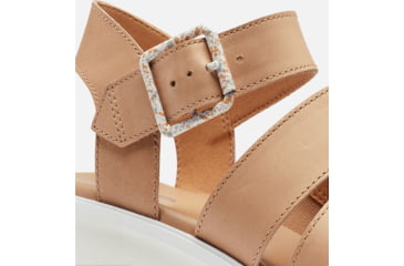 Image of Sorel Joanie III Ankle Strap Wedge Sandals - Womens, Honest Beige/Crushed Blue, 10 US, 1999391-246-10