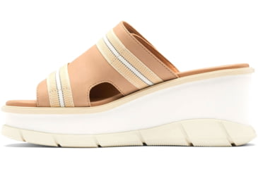Image of Sorel Joanie III Slide Sandals - Womens, Honest Beige/Chalk, 7.5 US, 2030431-246-7.5