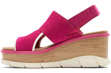 Image of Sorel Joanie III Slingback Sandals - Womens, Fuchsia Fizz/Chalk, 8.5 US, 1988471-650-8.5