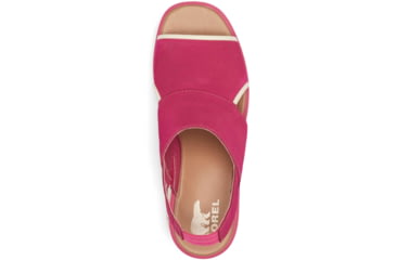 Image of Sorel Joanie III Slingback Sandals - Womens, Fuchsia Fizz/Chalk, 8.5 US, 1988471-650-8.5