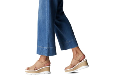 Image of Sorel Joanie III Slingback Sandals - Womens, Honest Beige/White, 8 US, 1999431-246-8