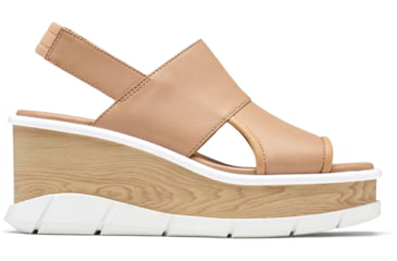 Image of Sorel Joanie III Slingback Sandals - Womens, Honest Beige/White, 8 US, 1999431-246-8