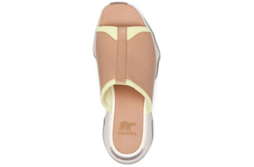 Image of Sorel Kinetic Impact Slide High Sandals - Womens, Honest Beige/Chalk, 7.5 US, 2030471-246-7.5
