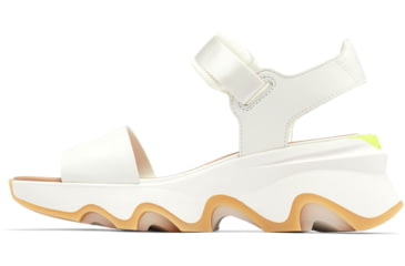 Image of Sorel Kinetic Impact Y-Strap High Sandals - Womens, Sea Salt/Radiation, 8.5 US, 2030461-125-8.5