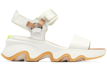 Image of Sorel Kinetic Impact Y-Strap High Sandals - Womens, Sea Salt/Radiation, 8.5 US, 2030461-125-8.5