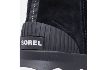 Image of Sorel Kinetic Short Shoe - Womens, Black, Sea Salt, 5, 1808191010-5