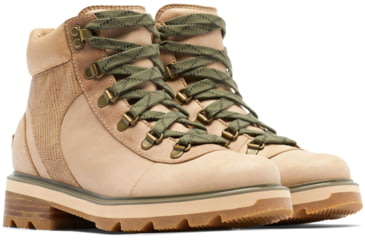 Image of Sorel Lennox Hiker STKD Waterproof Boot - Womens, Canoe, Stone Green, 7, 2009291-262-7