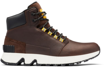 Image of Sorel Mac Hill Mid LTR Waterproof Boot - Mens, Tobacco, Black, 8.5, 1915541-256-8.5