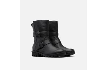 Image of Sorel Phoenix Moto Boot - Womens, Black, 7, 1822851010-7