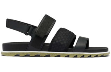 Image of Sorel Roaming Decon Slingback Sandals - Womens, Black/Olive Shade, 9.5 US, 1981681-011-9.5