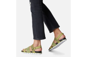 Image of Sorel Roaming Decon Slingback Sandals - Womens, Olive Shade/Black, 7.5 US, 1981681-358-7.5