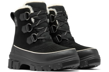 Image of Sorel Tivoli V WP Boots - Womens, Black/Fawn, 7, 2082961010-7