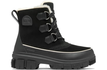 Image of Sorel Tivoli V WP Boots - Womens, Black/Fawn, 7, 2082961010-7