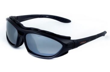 Image of Sos Gripz Riders / Rambler Sunglasses, Frame - Matte Black Tr-90 W/ Temples And Strap / Lens - Pc Z87.1, Smoke /fm