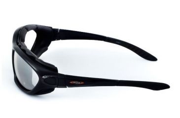 Image of Sos Gripz Riders / Rambler Sunglasses, Frame - Matte Black Tr-90 W/ Temples And Strap / Lens - Pc Z87.1, Clear-fm