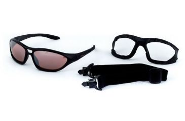 Image of Sos Gripz Riders / Rambler Sunglasses, Frame - Matte Black Tr-90 W/ Temples And Strap / Lens - Pc Z87.1, Driver-fm