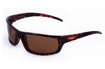 Image of Sos Polar Max / Hammerhead Sunglasses, Frame - Shiny Dark Tortoise, Lens - Tac Polarized Brown 1.0mm