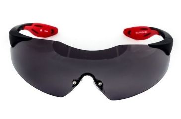 Image of Sos Shields / Decathlon Sunglasses, Frame - Matte Black, Lens - Pc Smoke 1.8mm