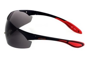 Image of Sos Shields / Decathlon Sunglasses, Frame - Matte Black, Lens - Pc Smoke 1.8mm