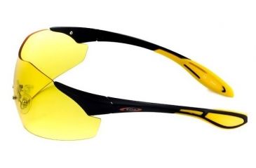 Image of Sos Shields / Decathlon Sunglasses, Frame - Matte Black, Lens - Pc Yellow 1.8mm