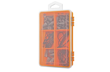 Image of South Bend Value Pak Worm Weights/Hooks 105Pc w/Utility Box, VP-7