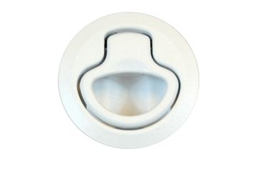 Image of Southco Flush Pull Latch - Pull To Open - Non-Locking White Plastic 69312