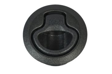 Image of Southco Flush Pull Latch - Push To Close - Medium - Black 69327
