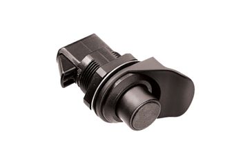 Image of Southco Non-Locking Flush/Knob Latch - Black Plastic 67296