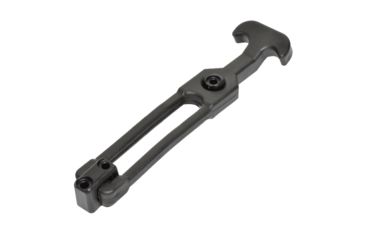 Image of Southco T-Handle Latch w/Keeper - Pull Draw Front Mount Black Flexible Rubber 67304