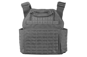 Image of Spartan Armor Systems Achilles Laser Cut Plate Carrier, Small/Extra Large, Black, Adjustable, SAS-AC-LC-BK