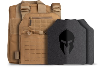 Image of Spartan Armor Systems AR500 Omega Level III 900d Polyester Active Shooter Kit/Police Tactical Gear