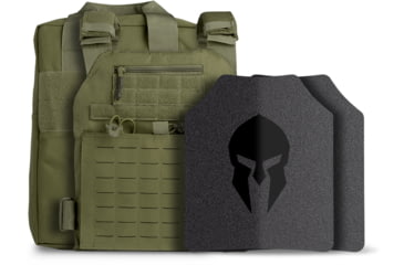 Image of Spartan Armor Systems AR500 Omega Level III 900d Polyester Active Shooter Kit/Police Tactical Gear