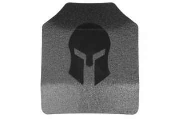 Image of Spartan Armor Systems AR500 Omega Steel Core Body Armor Shooters Cut Set Of Two, Atc, Full Coat, Black, 11x14 SAS-AR5001114-ATC-FC
