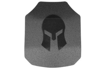 Image of Spartan Armor Systems AR550 Shooters Cut Body Armor, Black, 11x14, Two Set, SAS-5501114, SAS-5501114
