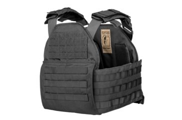 Image of Spartan Armor Systems Level III+ AR550 Certified Plates and Sentinel Plate Carrier Package, Black, Adjustable, SAS-AR550PKG-STNL-FC-BK-KIT, SAS-AR550PKG-STNL-FC-BK-KIT