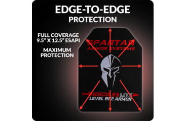 Image of Spartan Armor Systems Hercules Lite RF2 Level III+ 1000d Polyester Achilles Package
