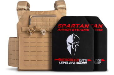 Image of Spartan Armor Systems Hercules Lite RF2 Level III+ 1000d Polyester Achilles Package