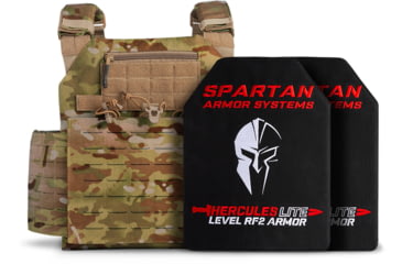 Image of Spartan Armor Systems Hercules Lite RF2 Level III+ 1000d Polyester Achilles Package