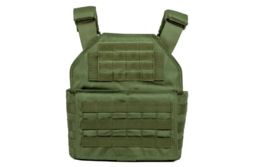 Image of Spartan Armor Systems Shooters Cut Plate Carrier, Medium/Extra Large, OD Green, Adjustable, SAS-SHPC-OD