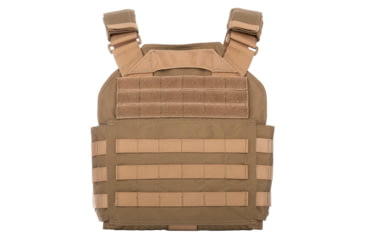 Image of Spartan Armor Systems Shooters Cut And Omega AR500 Body Armor Package, Small/Extra Large, Tan, Adjustable, SA-AR500PKG-SHPC-TAN-SP