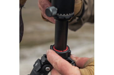 Image of Spartan Precision Equipment Ascent Tripod w/Davros Pro Head, Gen 2, Mountain, SP03-022-R