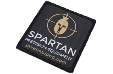 Image of Spartan Precision Equipment Spartan Woven Patch, Black, SP09-02-R