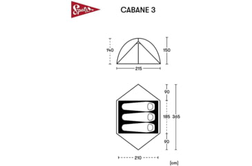 Image of SPATZ Cabane Tent, Hazel Brown, 2800716890222