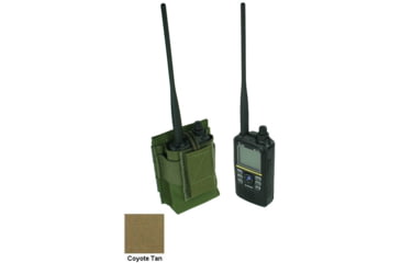 Image of Specter Gear Belt Mounted Radio Pouch, Fits Icom ID-51, Coyote, 1224 COY