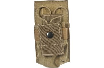 Image of Specter Gear Belt Mounted Radio Pouch, Fits Motorola HT1000, HT1250, XTS2500 - Coyote 528 COY