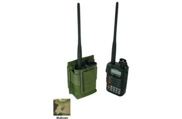 Image of Specter Gear Belt Mounted Radio Pouch, Fits Yaesu FT-70D, MultiCam, 1220 MULT