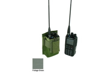 Image of Specter Gear MOLLE Radio Pouch, Fits Anytone AT-D878UV / AT-D868UV, Foliage Green, 1225 FG